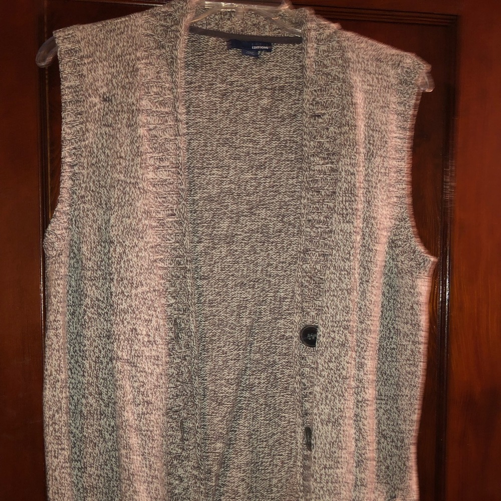 Basic Editions Sweater Vest Size XXL
